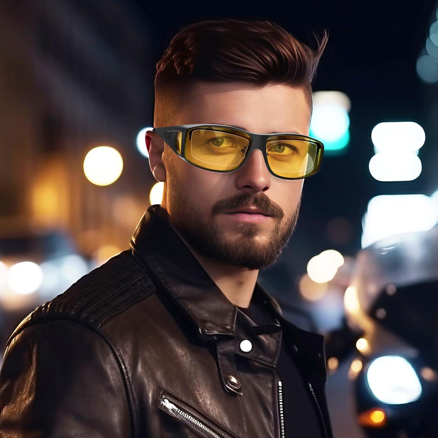 Gafas de Visión Nocturna Peekaco Ajustables Antirreflejo