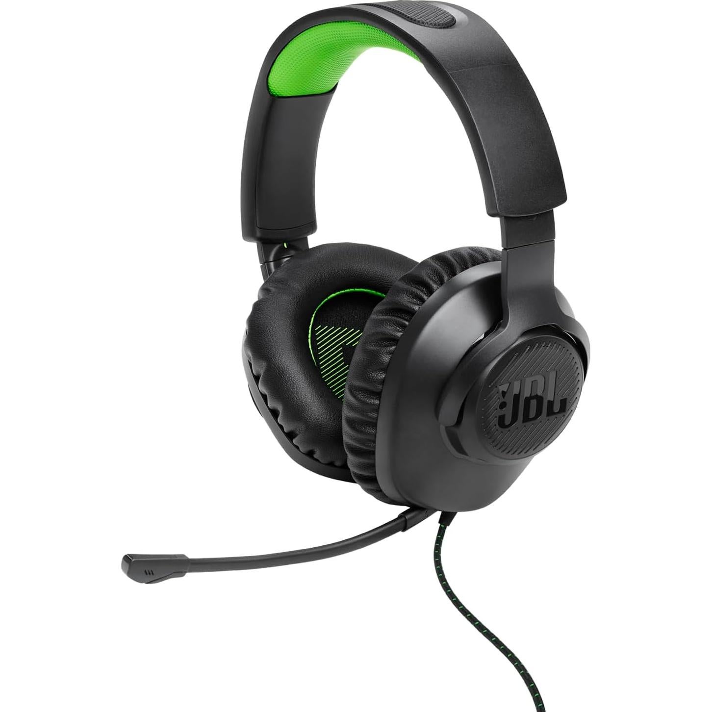 Auricular Gaming JBL Quantum 100X con Cable y Micrófono Desmontable