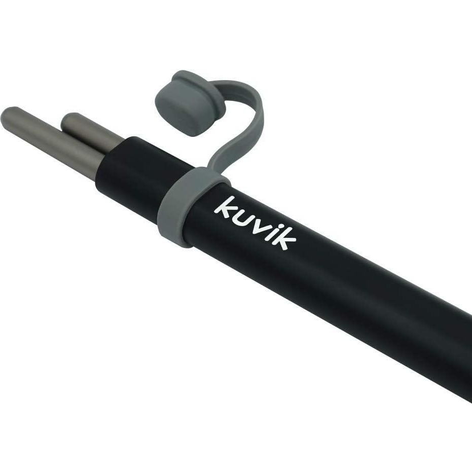Palillos de Titanio Kuvik 23.5cm Reutilizables con Estuche