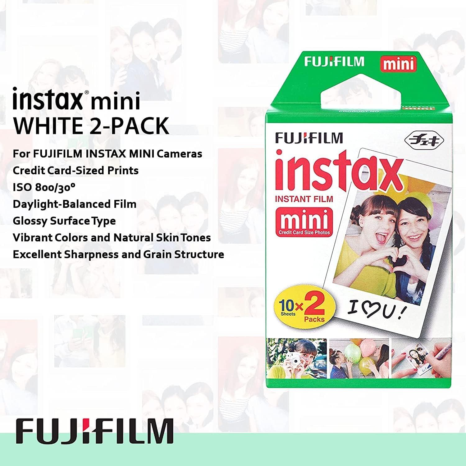 Cámara Instantánea Fujifilm Instax Mini 12 Azul Pastel + Accesorios