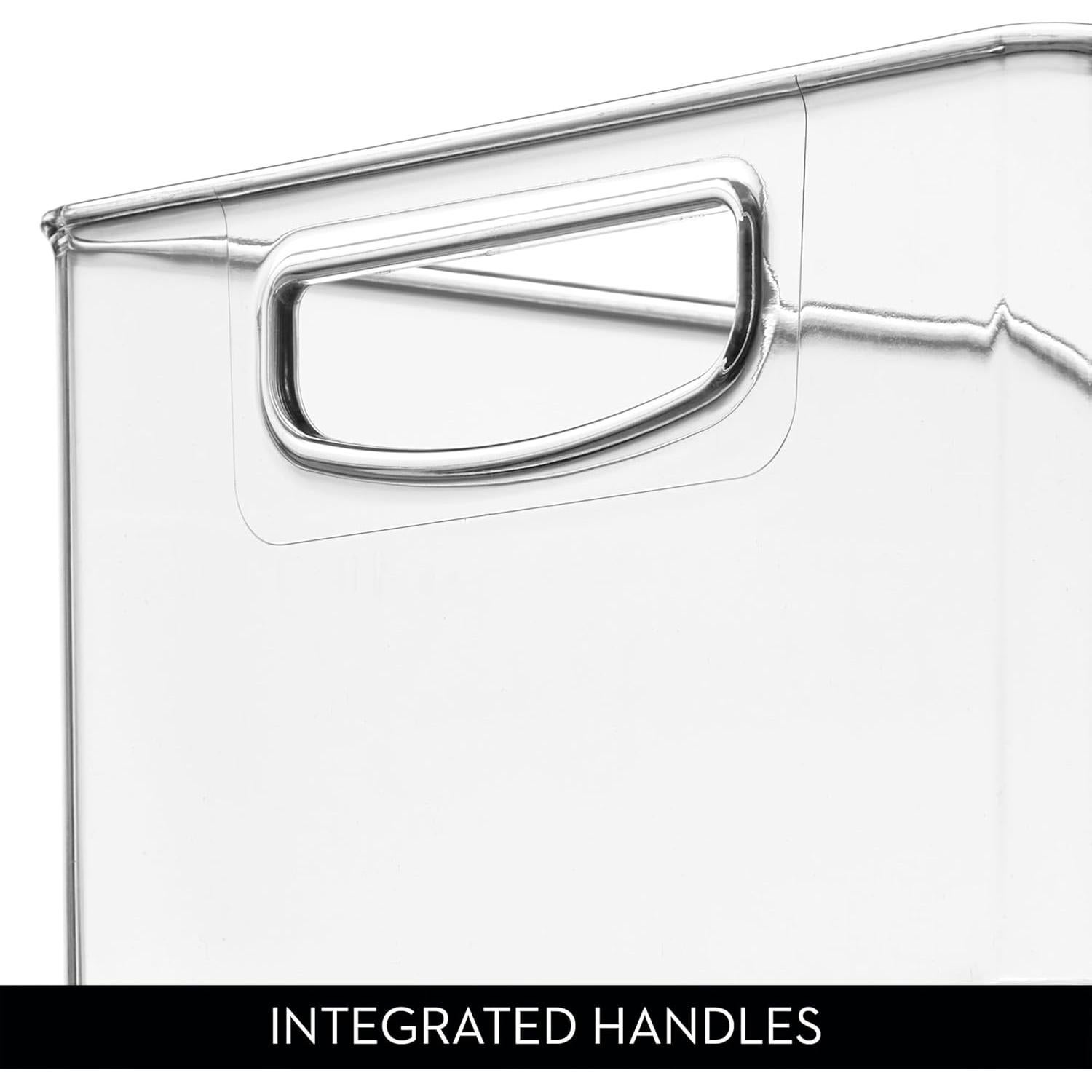 Recipiente de Almacenamiento Apilable iDesign 40.6x20.3cm Transparente