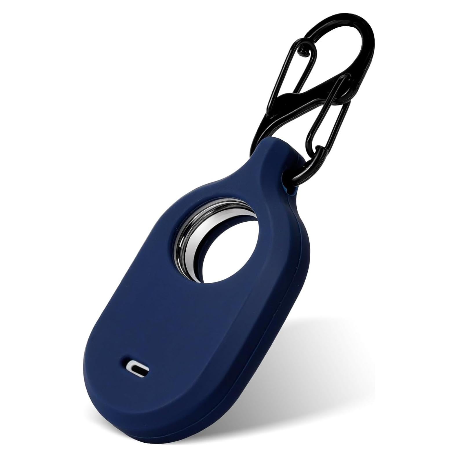 LiZHi Compatible with Galaxy SmartTag2 Case Keychain Smart Tag2 Holder Silicone