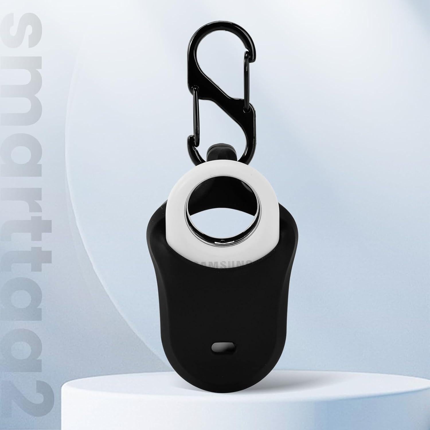 LiZHi Compatible with Galaxy SmartTag2 Case Keychain Smart Tag2 Holder Silicone