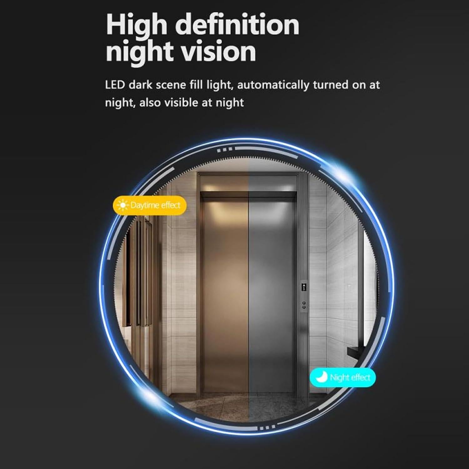 Intercomunicador de Video Diyeeni 8MP 170° con Pantalla 4.3"