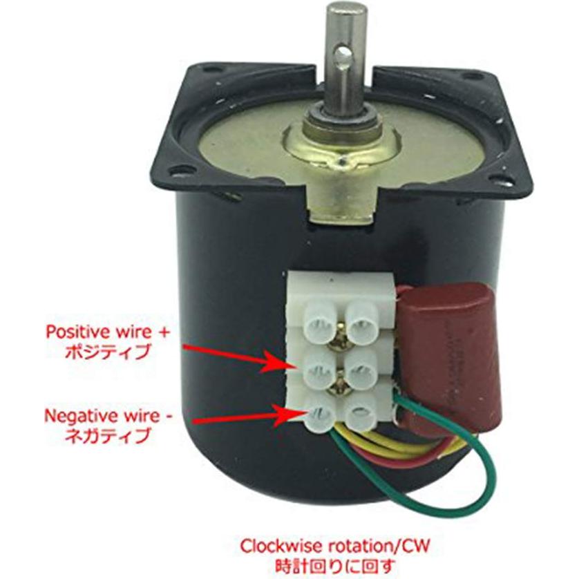 Motor Eléctrico Sincrónico Bringsmart 60KTYZ 110V 1rpm Bajo Ruido