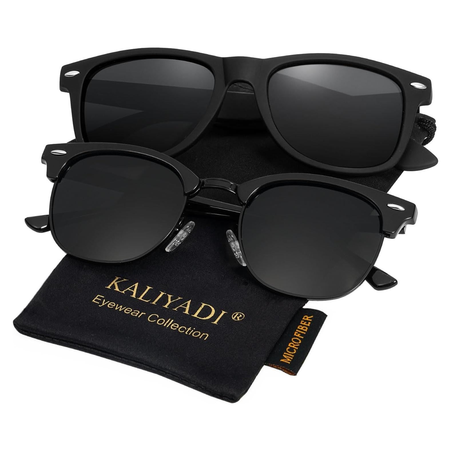 Gafas de Sol Polarizadas KALIYADI para Hombres y Mujeres