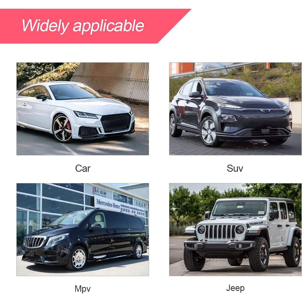 4 Protectores de Umbral de Puerta BLAU GRUN Negro/Rojo