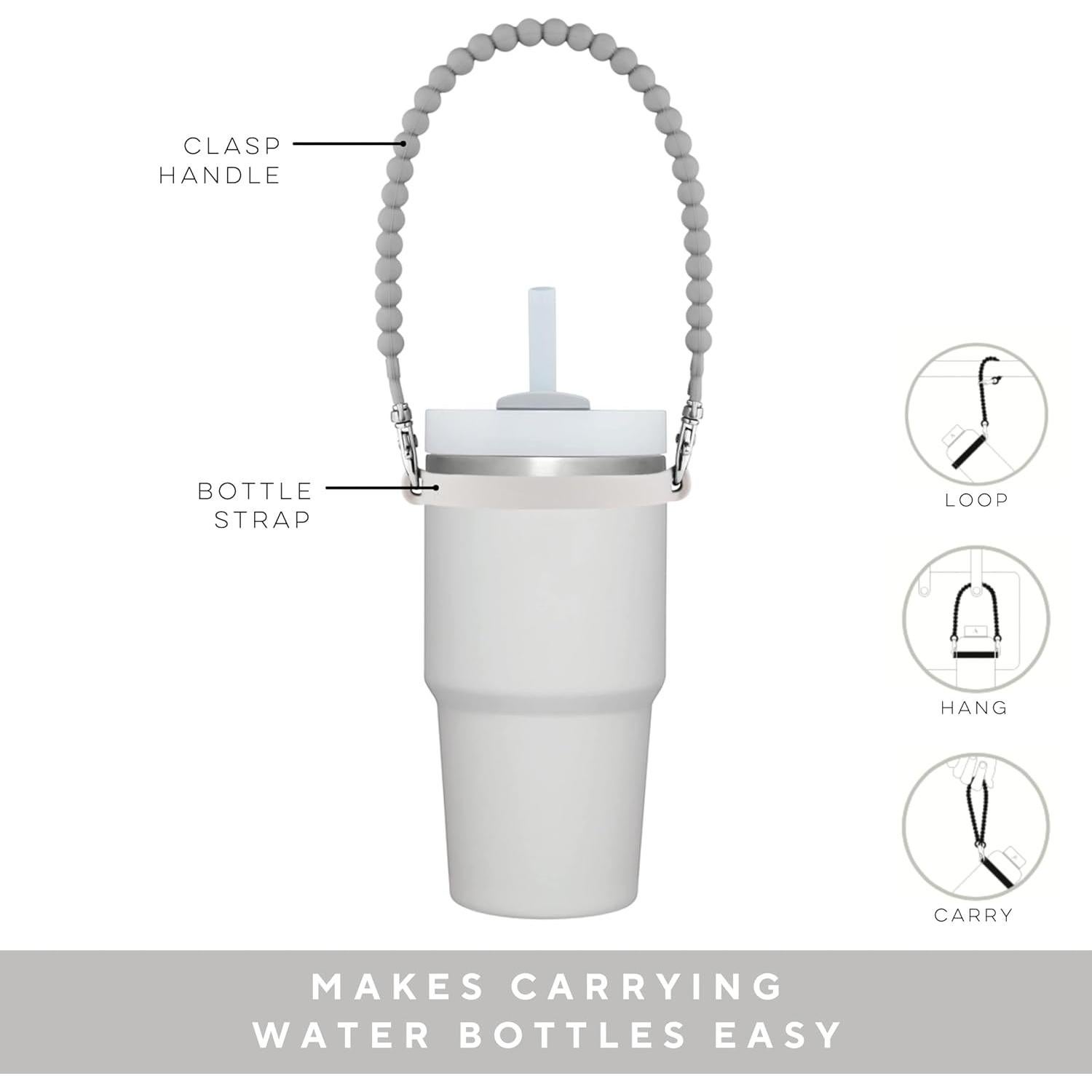 Mango de Botella de Agua Ryan & Rose Cutie - Silicona Durable