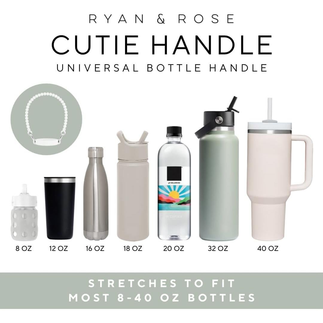 Mango de Botella de Agua Ryan & Rose Cutie - Silicona Durable