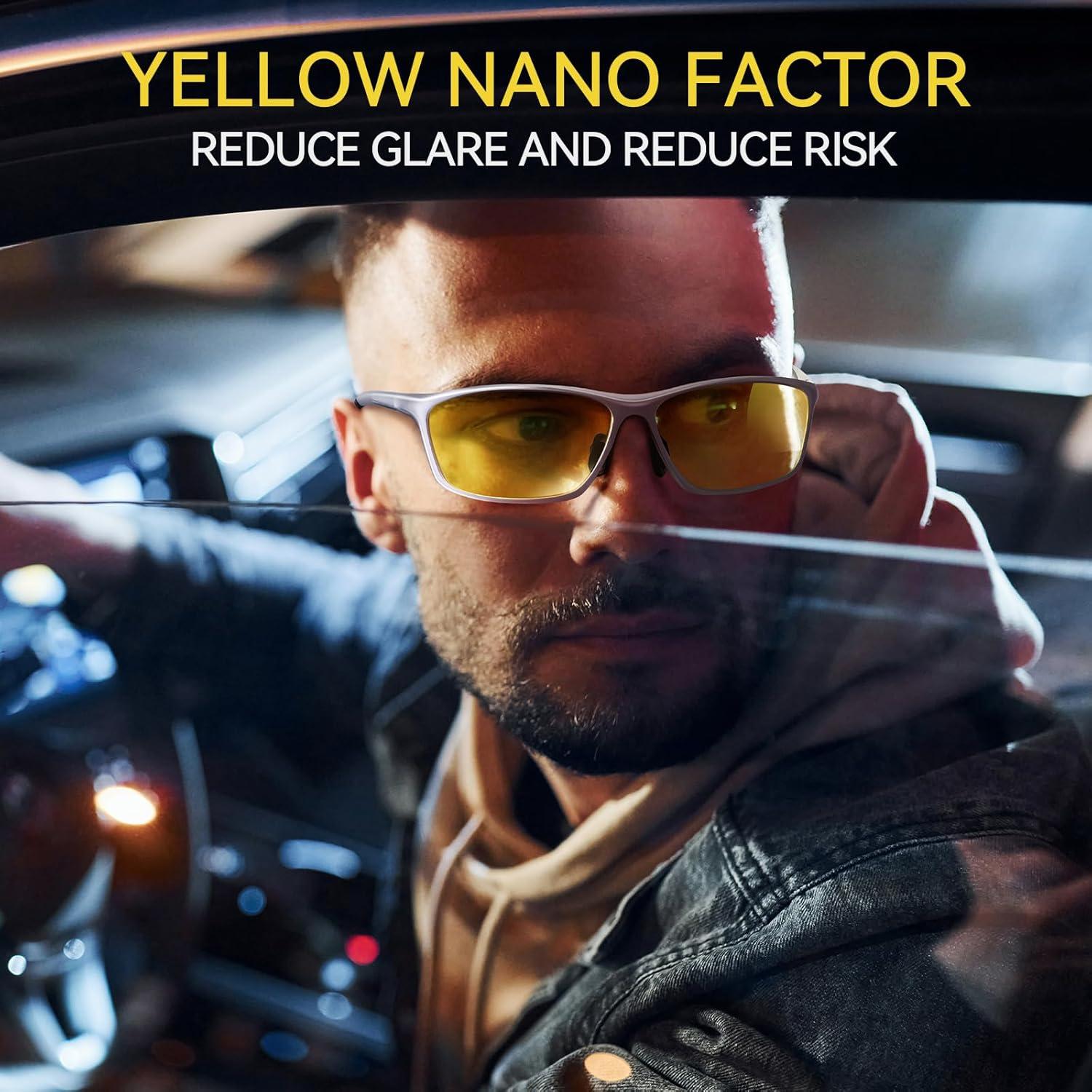 Gafas Nocturnas Dollger DG51401 Polarizadas UV400 Amarillas