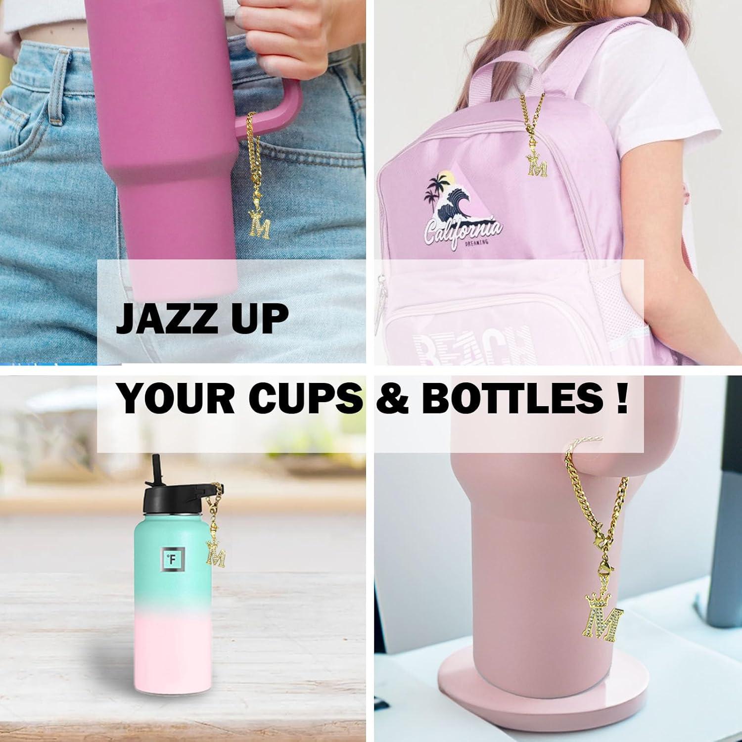 Encanto de Taza Letra Y LUHOHI para Tazas Stanley 40 Oz