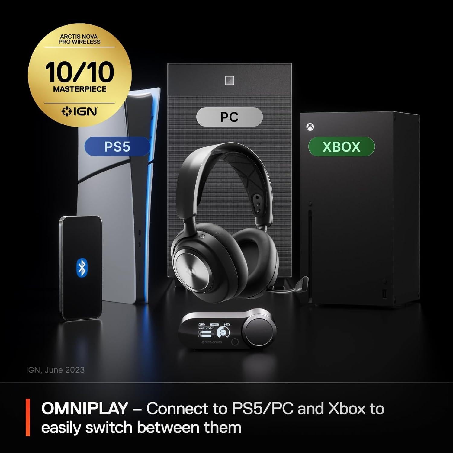 Auriculares Gaming Inalámbricos SteelSeries Arctis Nova Pro Xbox