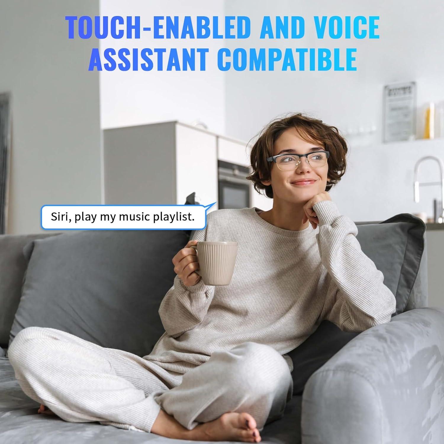 Gafas de Audio Bluetooth Tulbeys Ky02gb-dl con Filtro UV