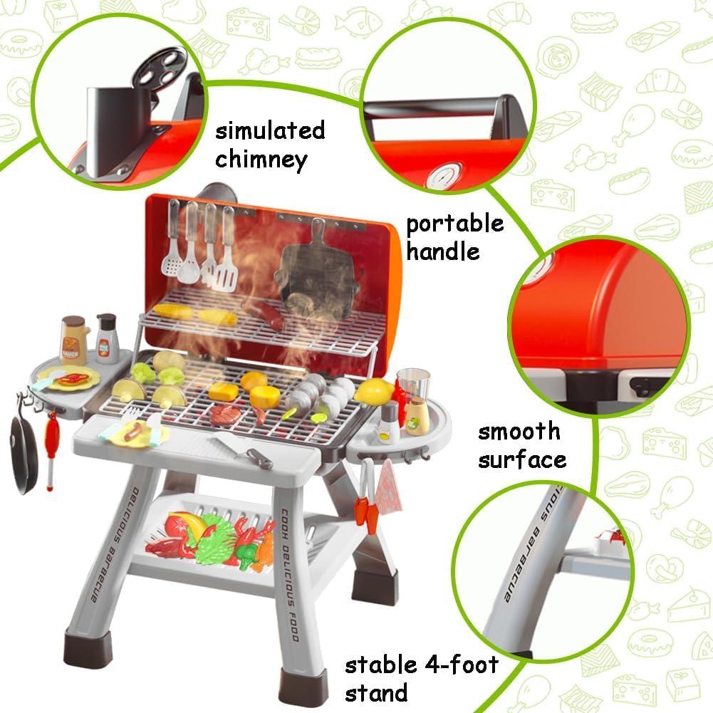 Juego de Parrilla BBQ Interactivo Kimicare 63 Piezas