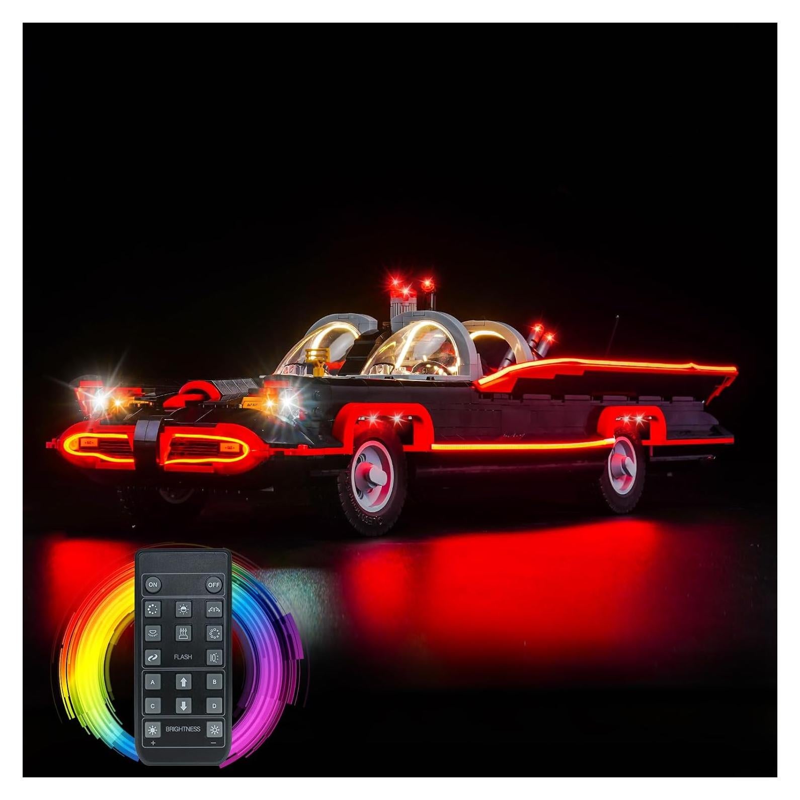 Kit de Luz LocoLee para LEGO Batman Batmóvil 76328 RC