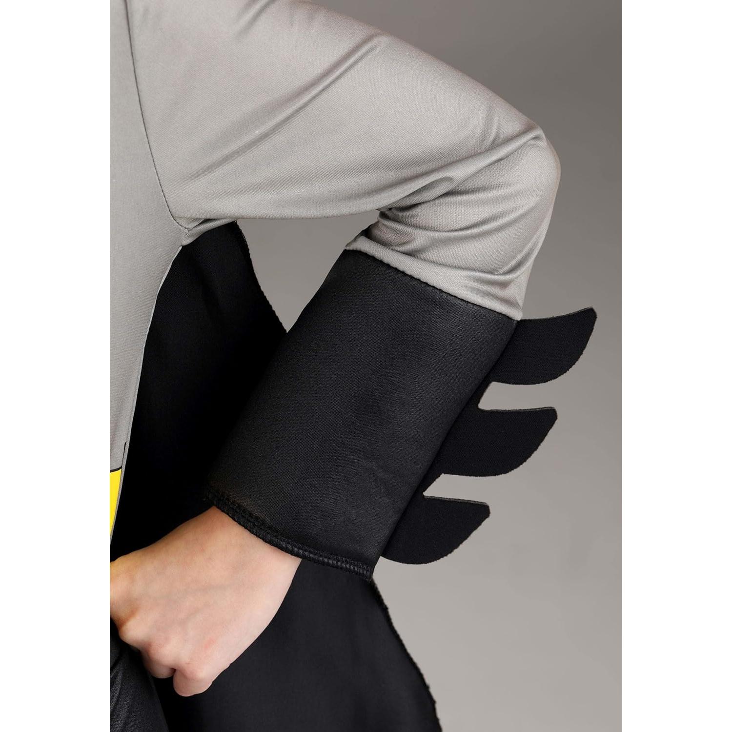 Disfraz Clásico de Batman para Niños - Traje Musculoso con Capa