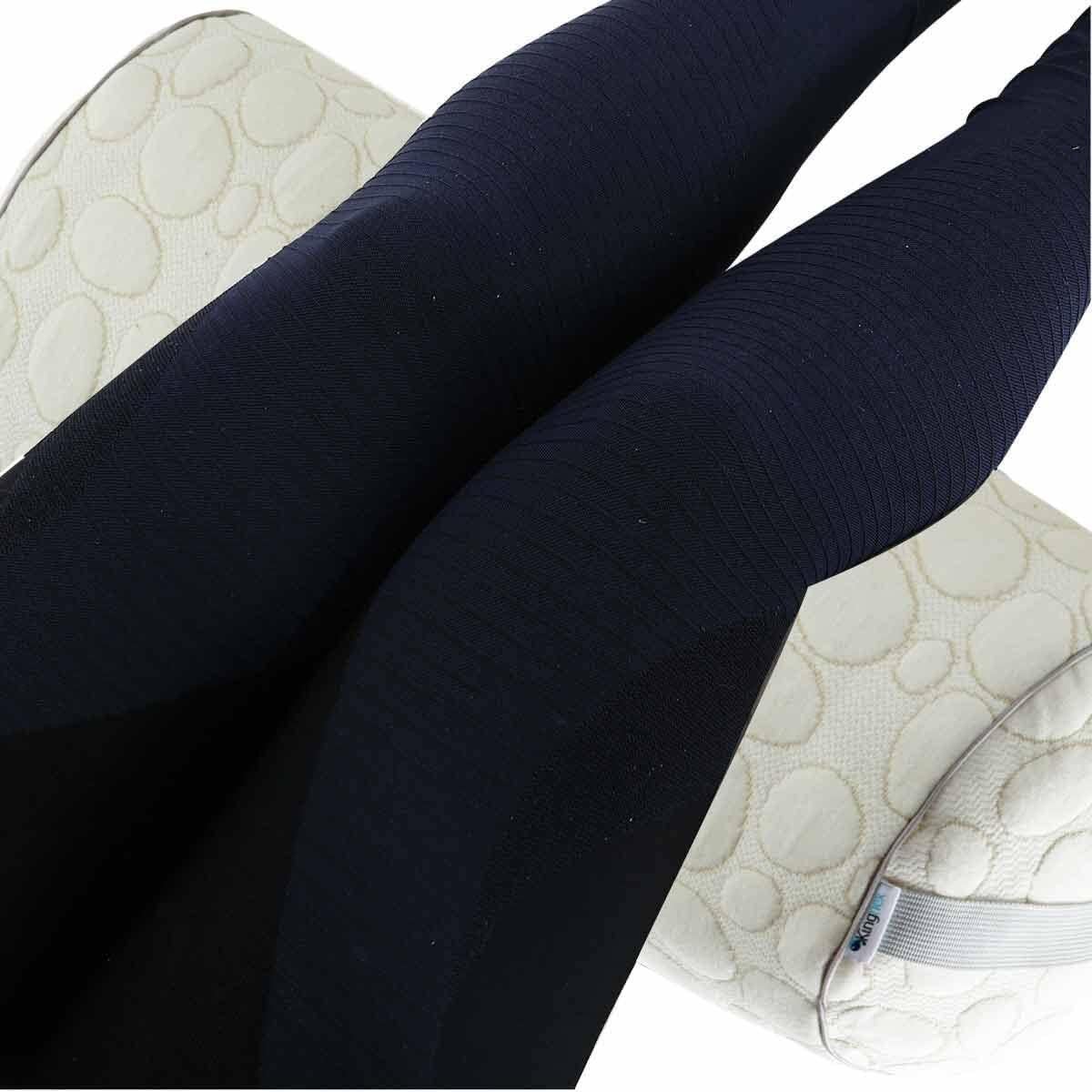 Cojín Cilíndrico Ajustable Kingnex para Alivio Espalda y Piernas