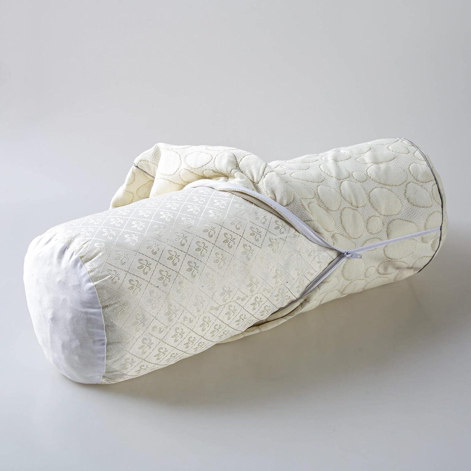 Cojín Cilíndrico Ajustable Kingnex para Alivio Espalda y Piernas