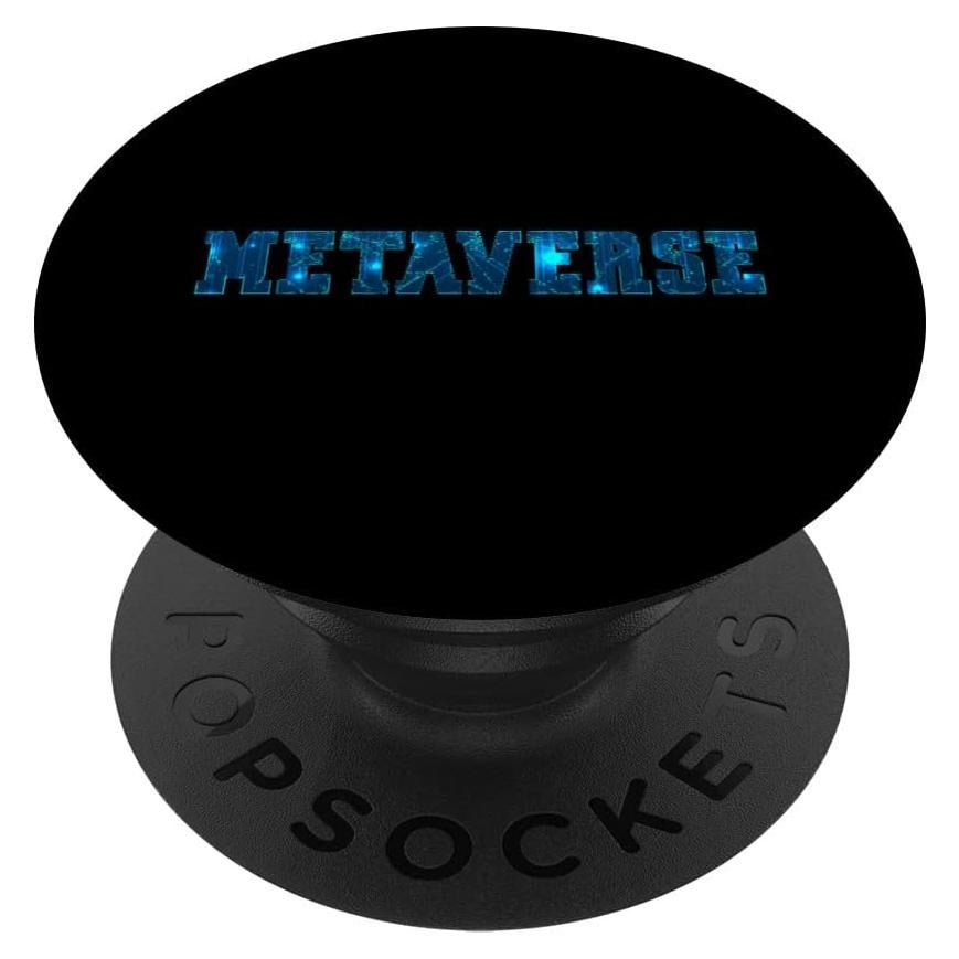 PopGrip PopSockets Negro Intercambiable para Realidad Aumentada