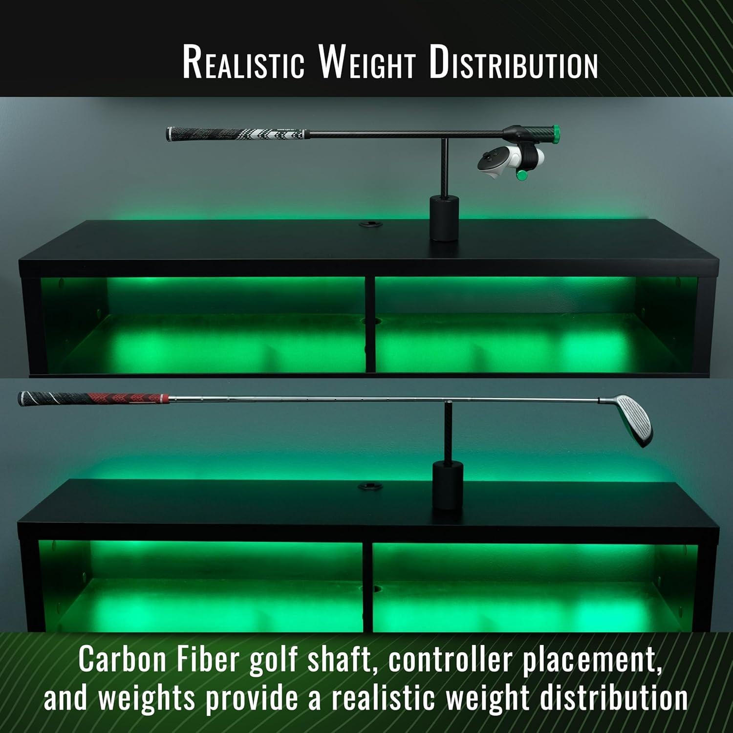 Mango de Golf VR DeadEyeVR Elite para Quest 2, 3 y Pro