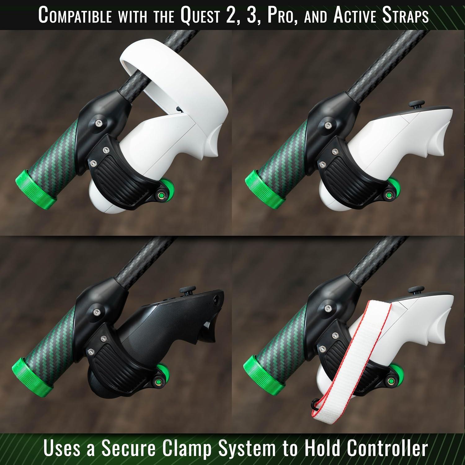 Mango de Golf VR DeadEyeVR Elite para Quest 2, 3 y Pro