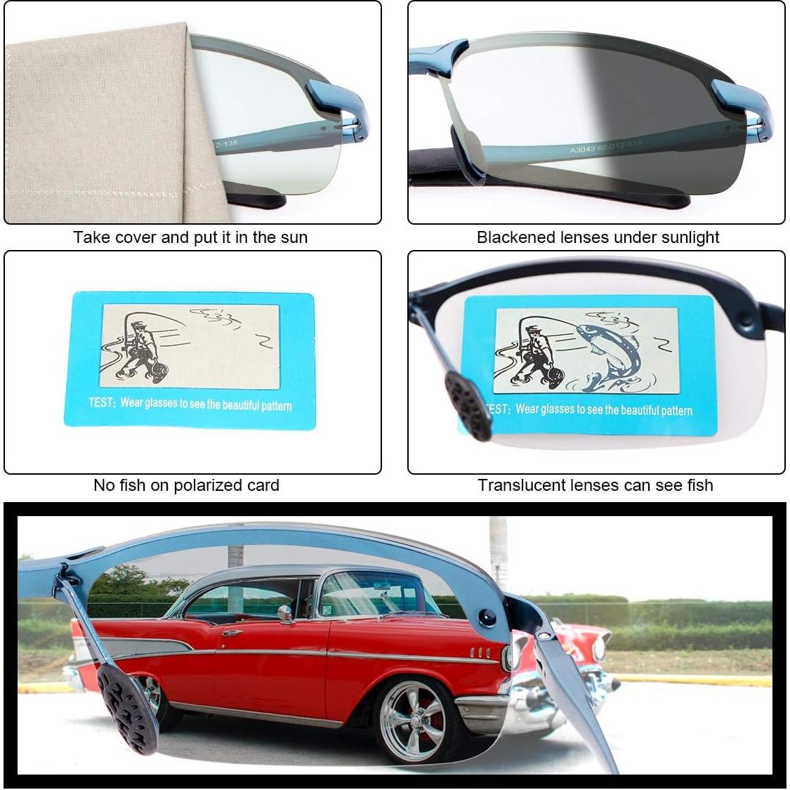 Gafas de sol fotocromáticas YIMI UV400 para deportes