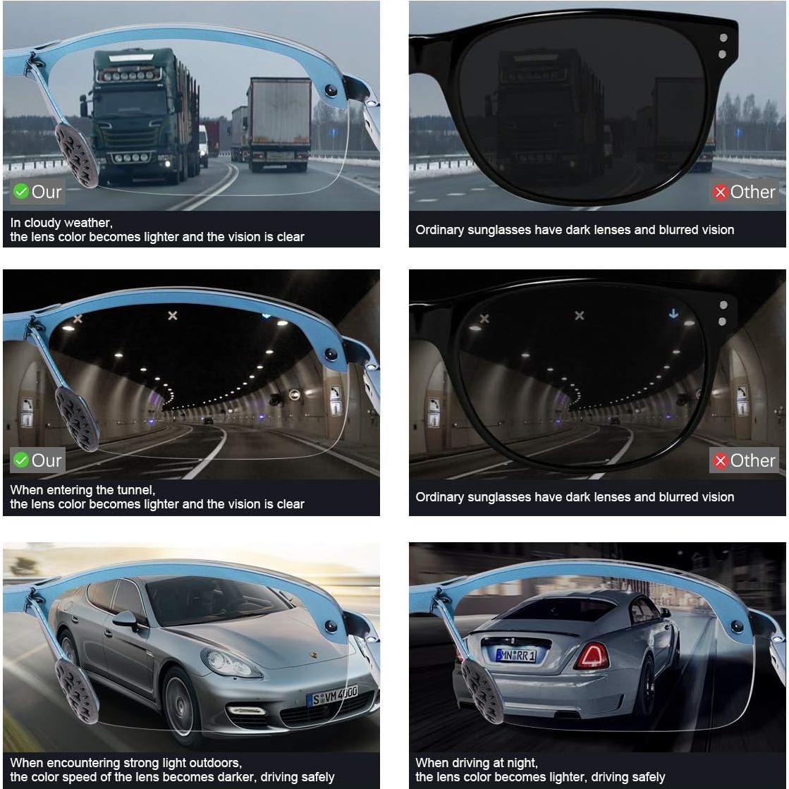 Gafas de sol fotocromáticas YIMI UV400 para deportes