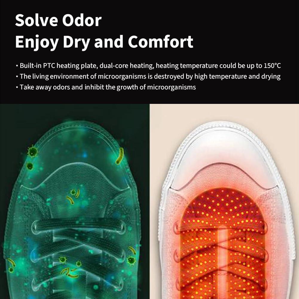 Secador de Zapatos KEEPSORT 1532 Agujeros 360° Temporizador