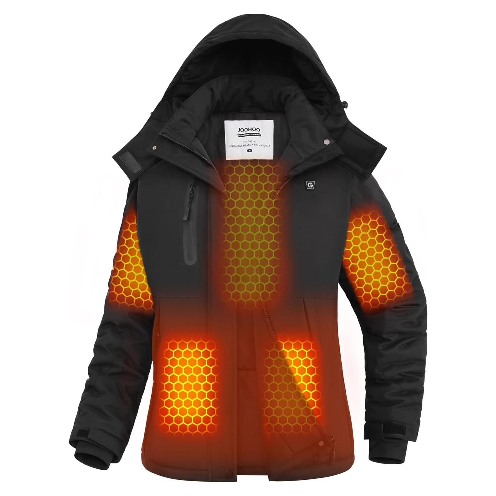 Chaqueta Térmica Joohoo para Mujeres con Batería 18400mAh