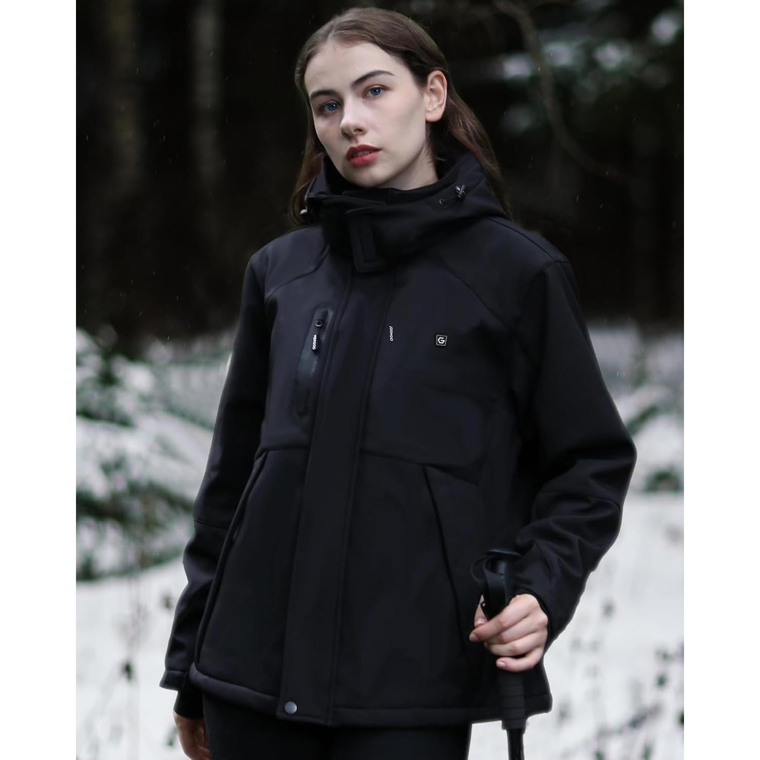 Chaqueta Térmica Joohoo para Mujeres con Batería 18400mAh