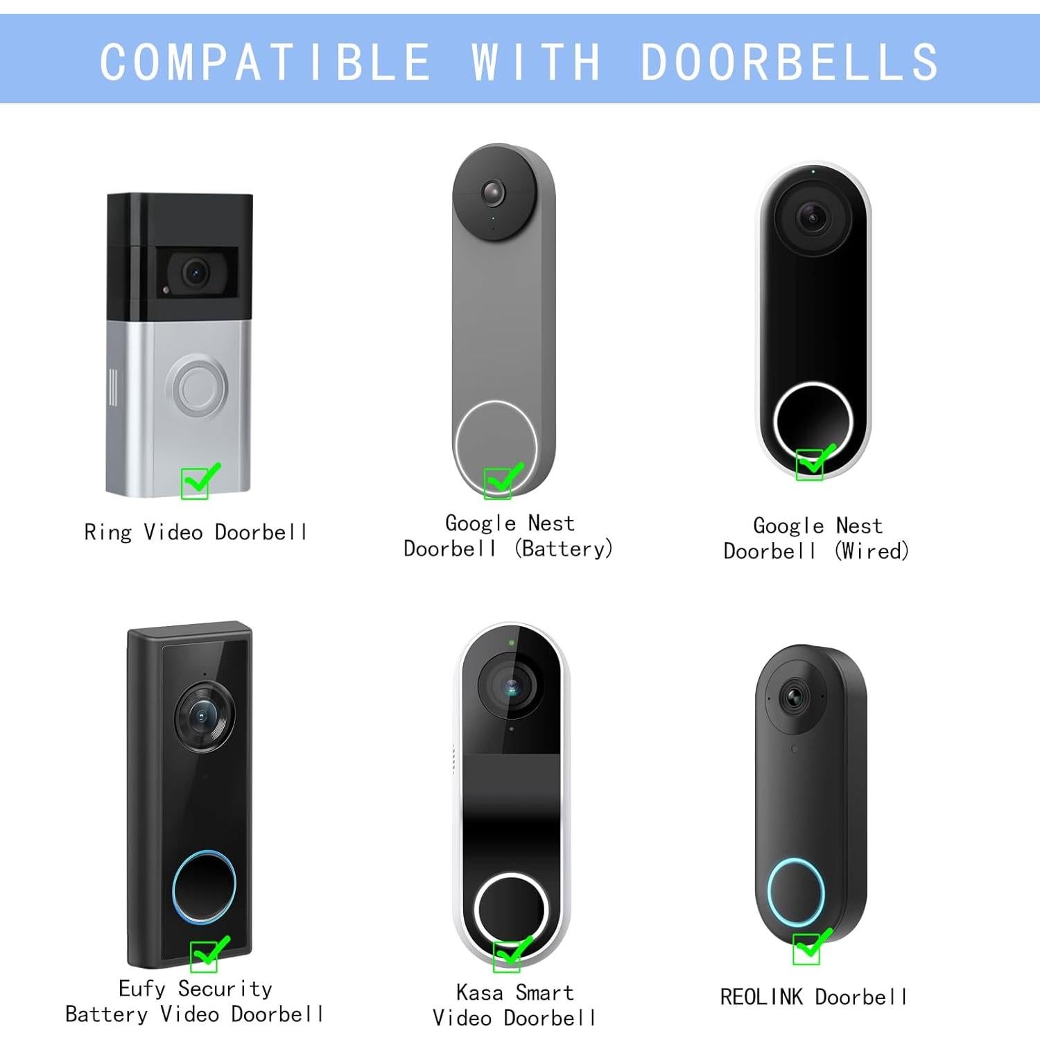 Adaptador de corriente VVHOOY 24V para timbres inteligentes