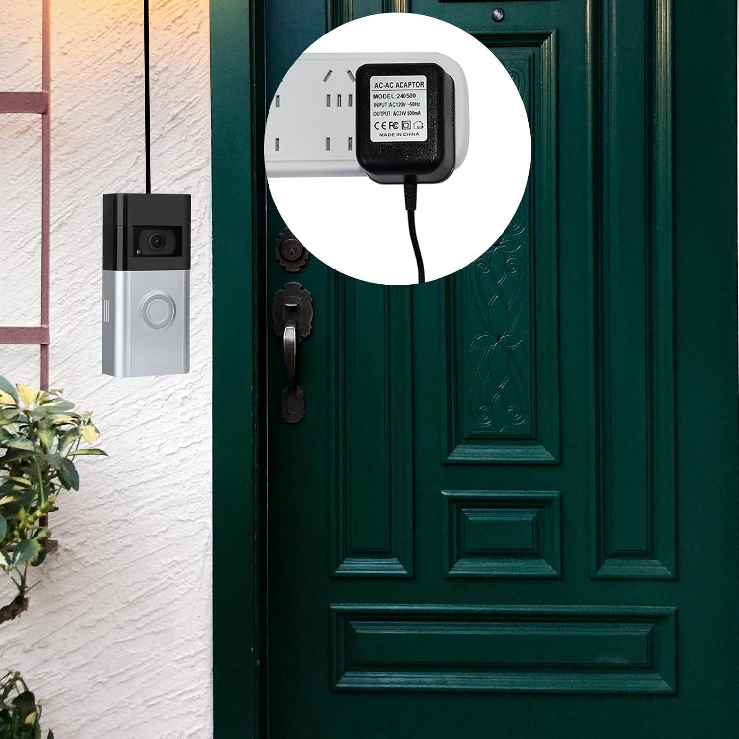 Adaptador de corriente VVHOOY 24V para timbres inteligentes