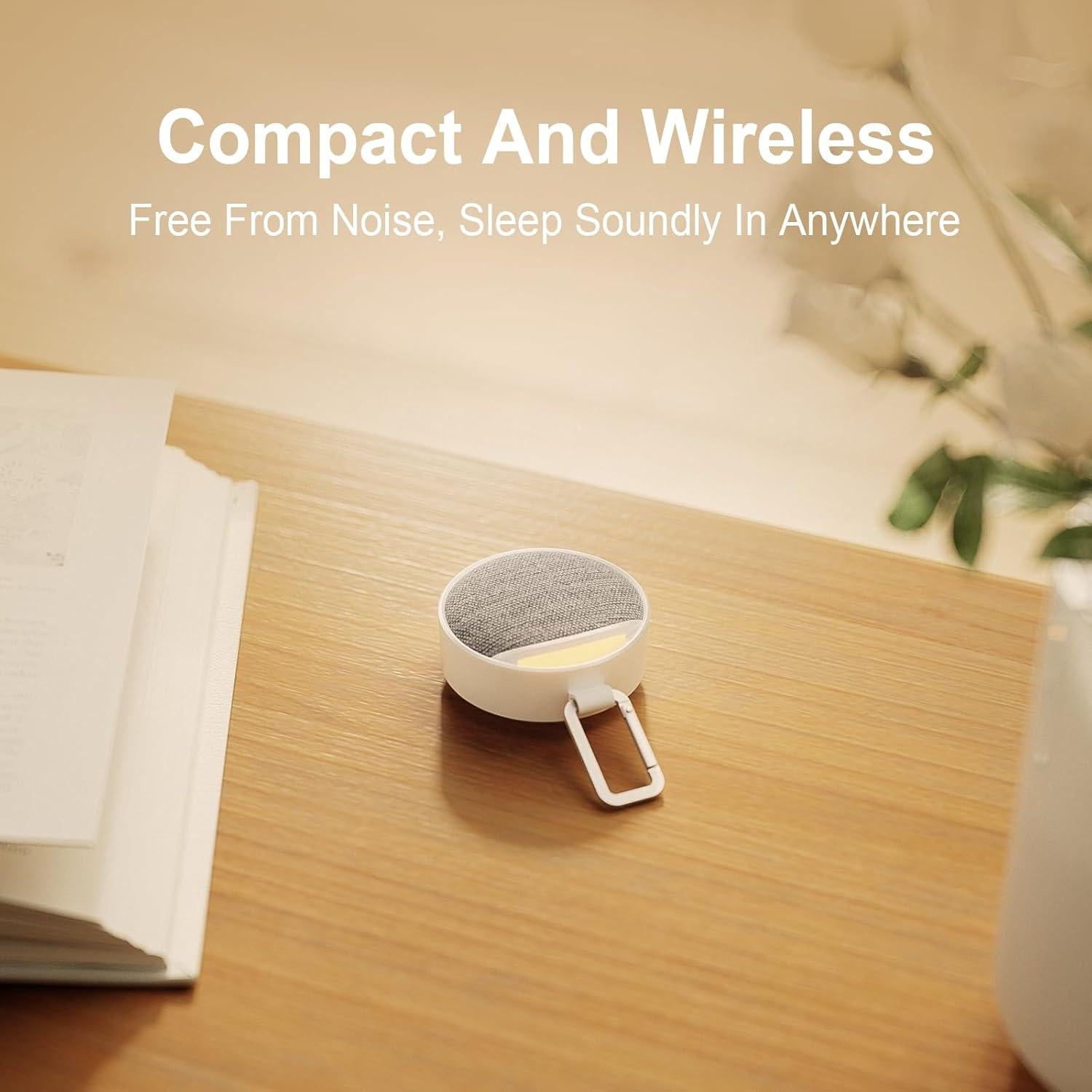 Máquina de Sonido Blanco Hotmoon HMNL03B-W-1 | 12 Sonidos