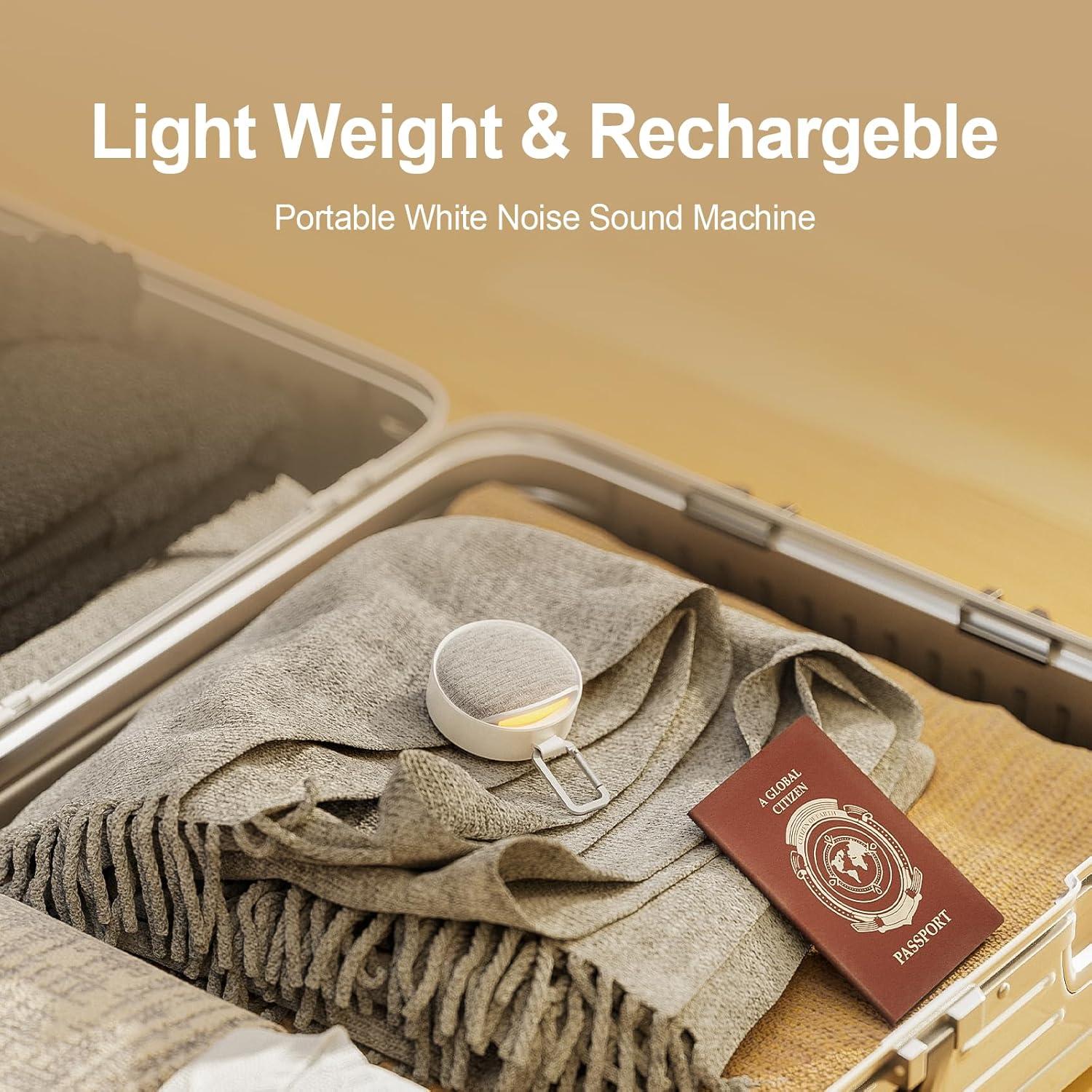 Máquina de Sonido Blanco Hotmoon HMNL03B-W-1 | 12 Sonidos