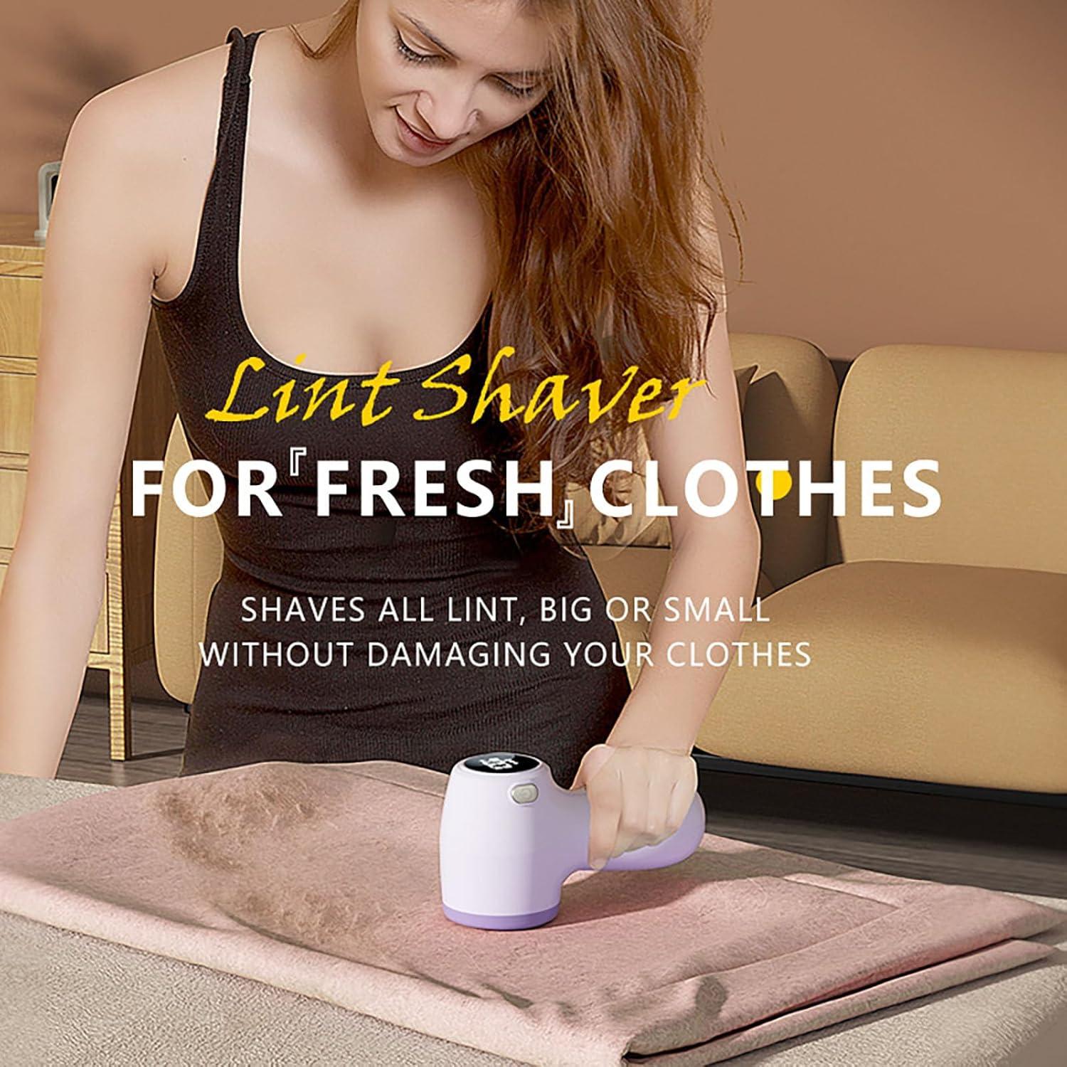 Removedor de Pelusa Eléctrico Qgond MQ-01 3 Velocidades USB-C