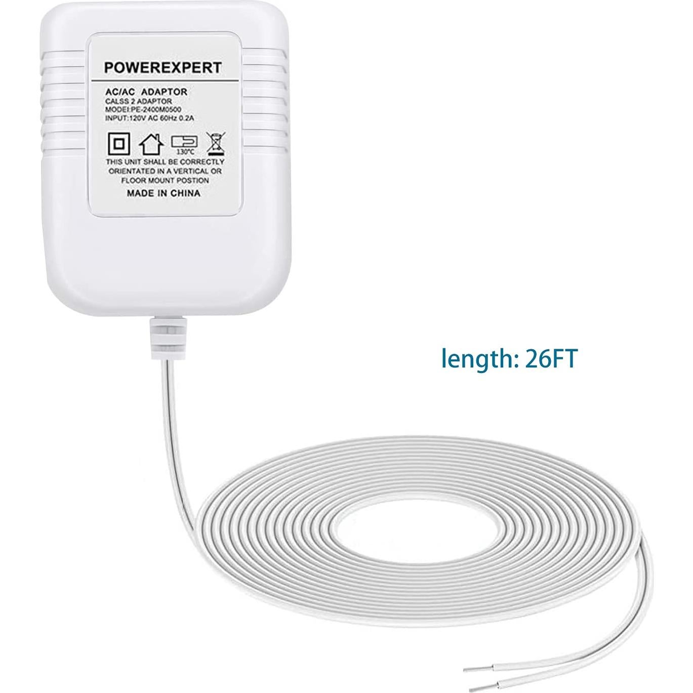 Adaptador Transformador 24V LIANSUM para Timbres y Termostatos