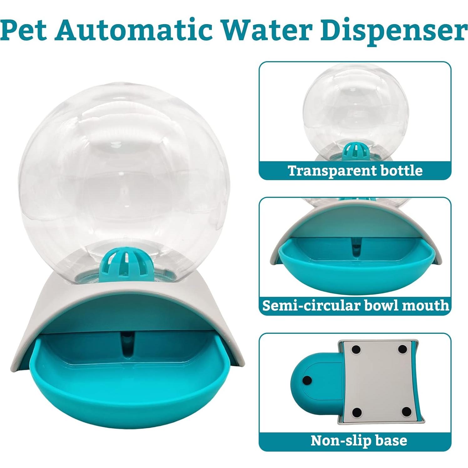 Dispensador de Agua Automático Hamiledyi 2.8L para Mascotas