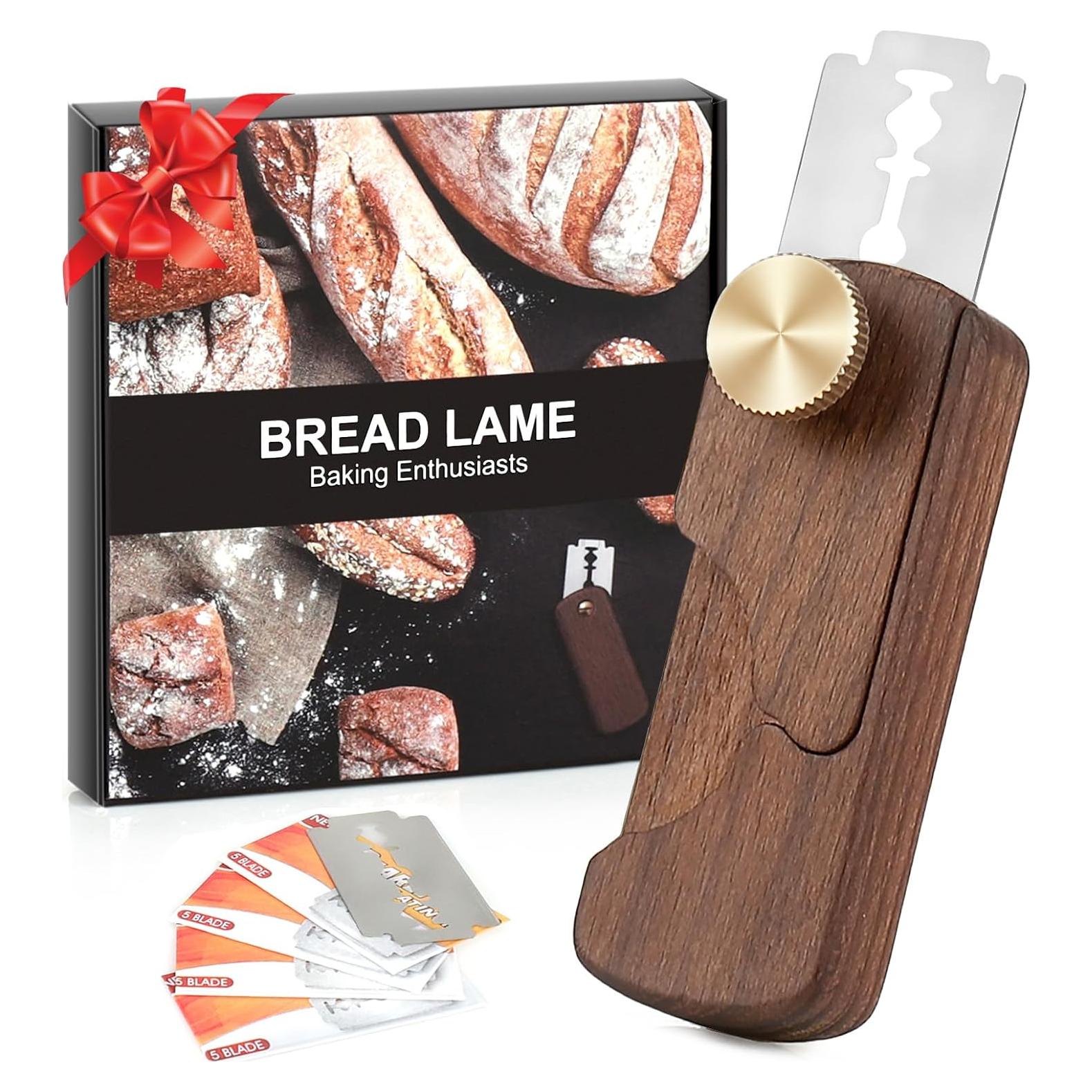 Herramienta de Puntuación de Pan HHZPAEK de Madera Negra