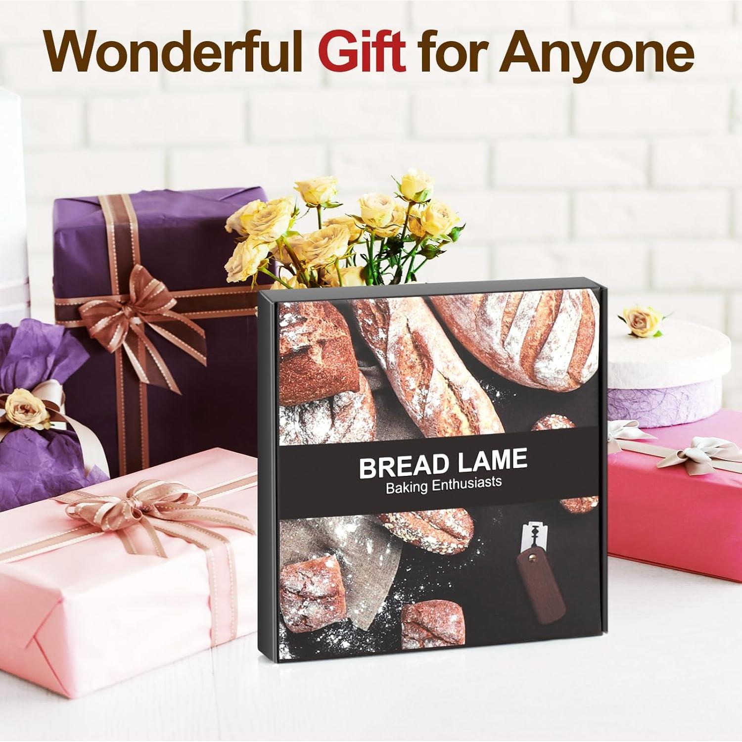 Herramienta de Puntuación de Pan HHZPAEK de Madera Negra