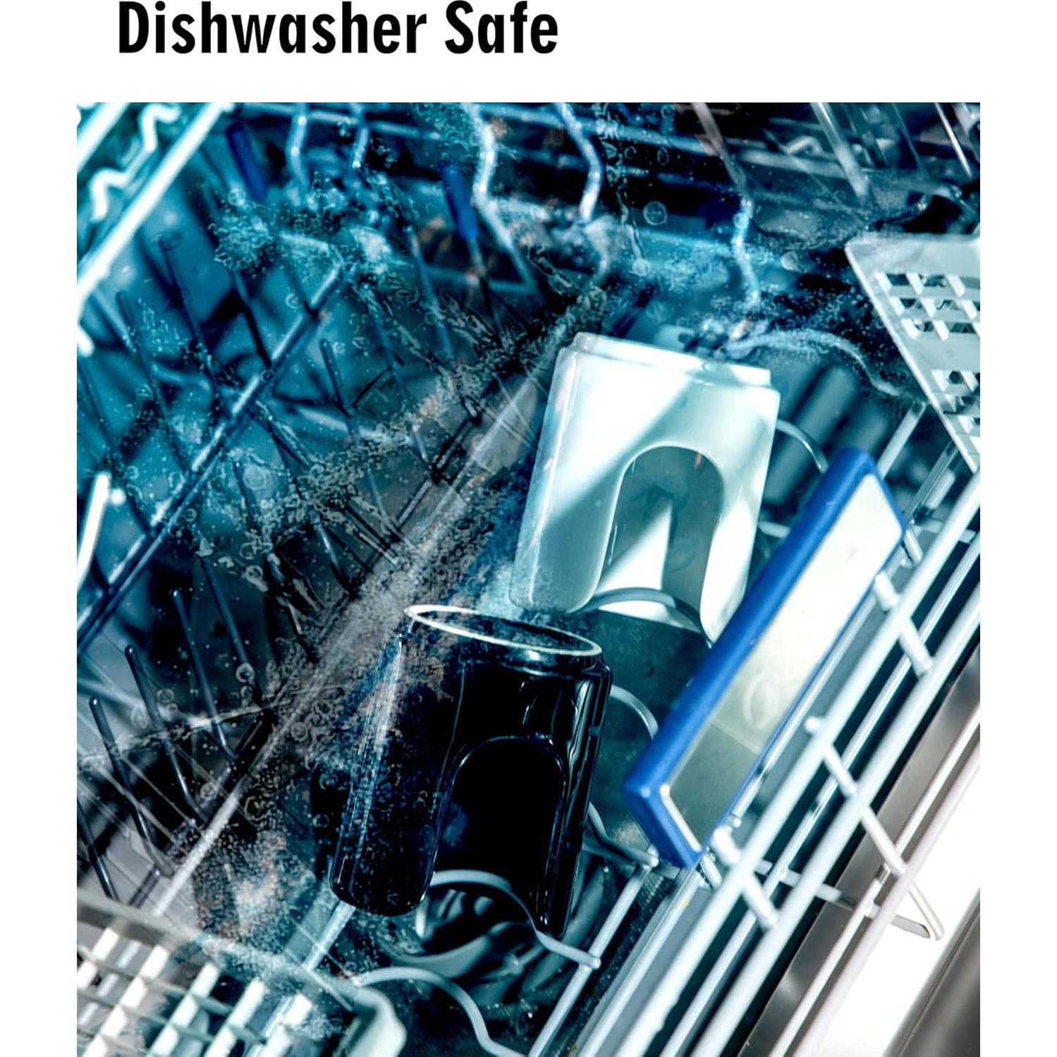 Dispensador de Tazas de Cerámica Viosuniu 3 oz Negro con 5 Tazas PLA