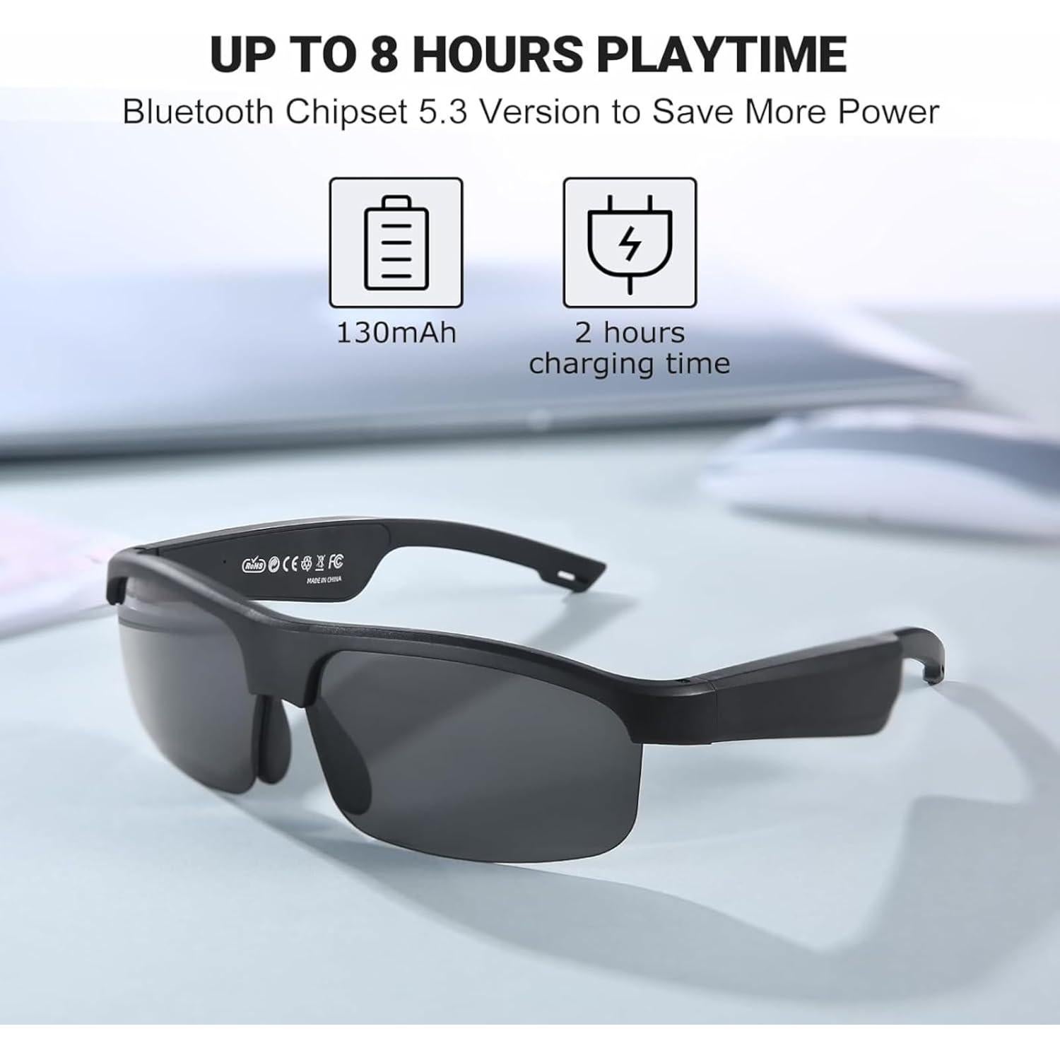 Gafas de Sol Polarizadas Bluetooth LVTEL LV-M6 Pro UV400