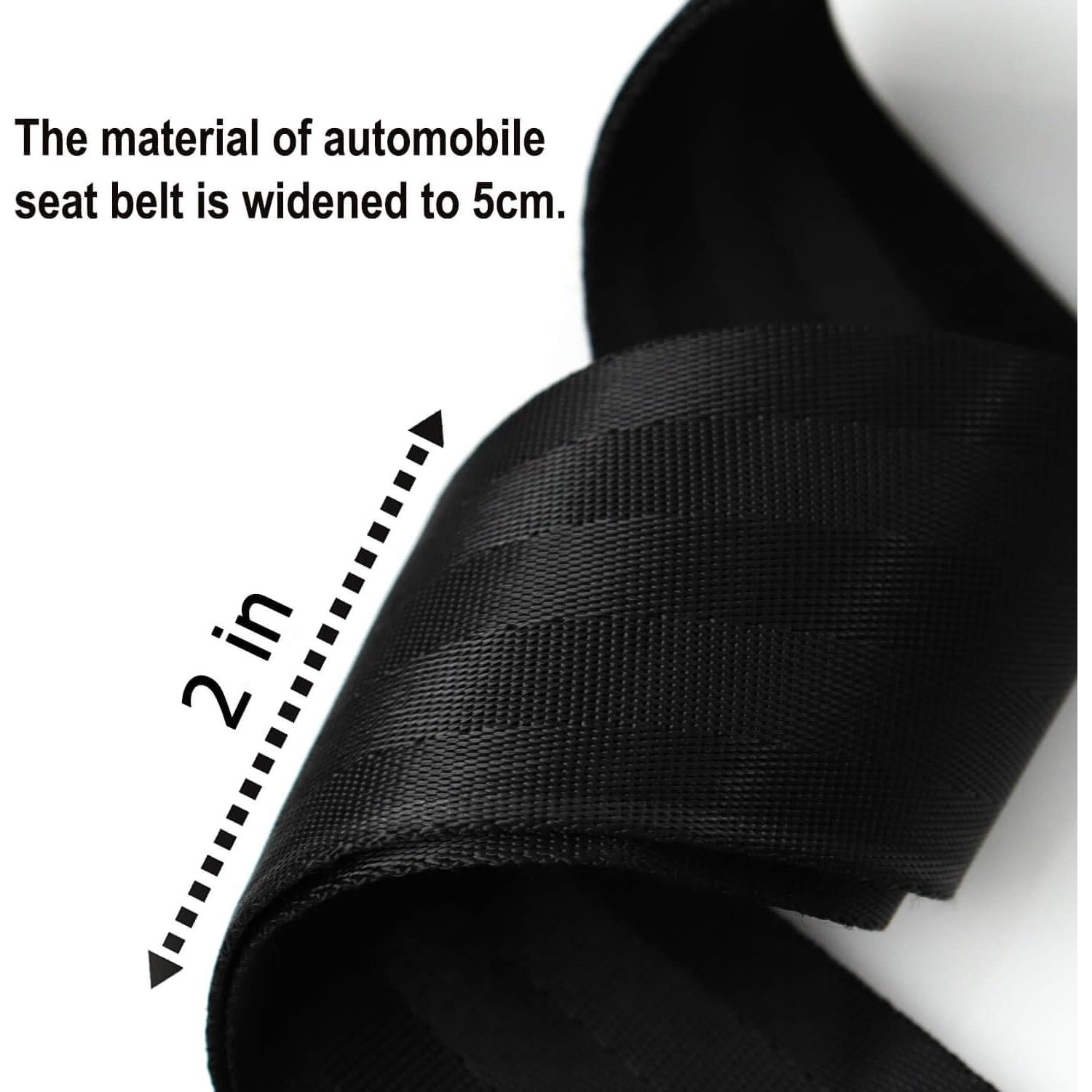 Correas de Equipaje 3-en-1 LUNHAJIN Ajustables TSA Negro