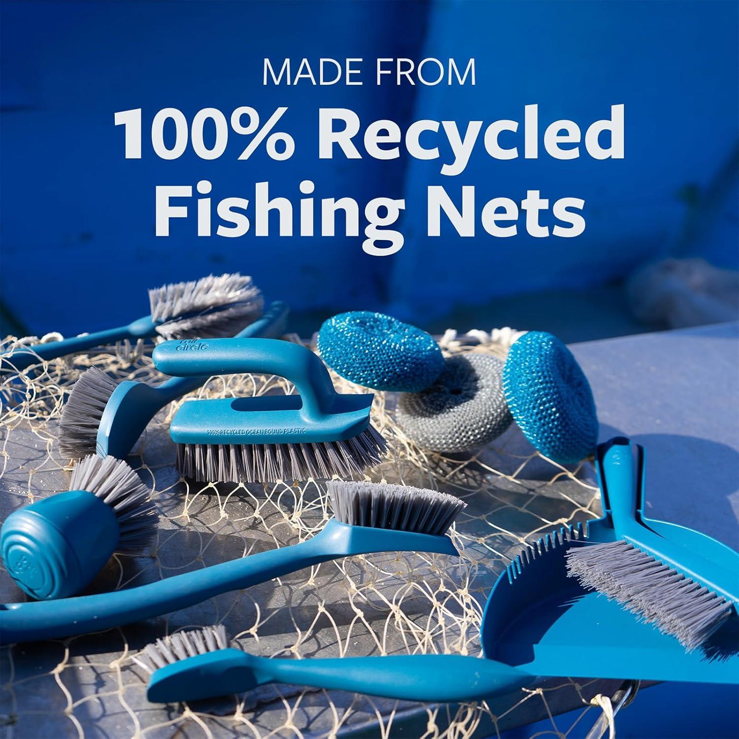 Juego de 2 Cepillos de Palma Ecológicos Full Circle - 100% Reciclados