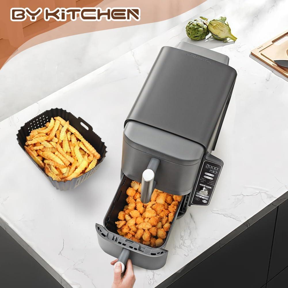 Forros de Silicona Reutilizables BYKITCHEN para Freidora Ninja SL401