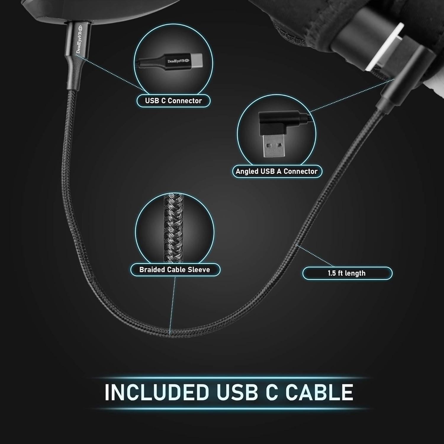 Kit de Batería Montado en Muñeca DeadEyeVR para Valve Index