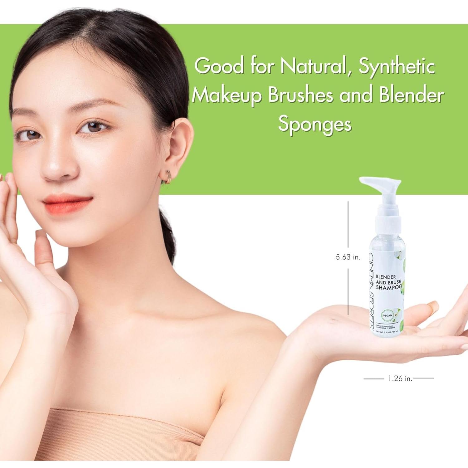 Limpiador de Brochas Vegano Cinema Secrets 60g - Champú Natural