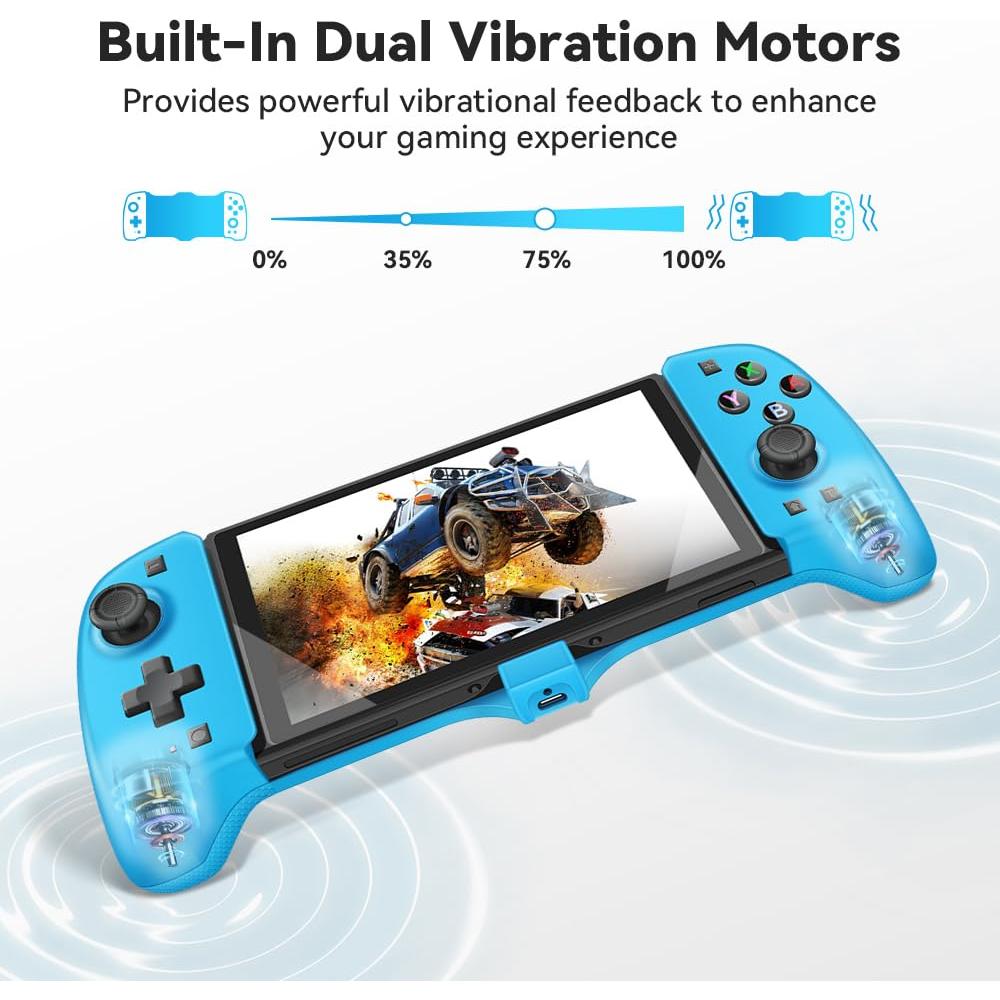 Controlador para Nintendo Switch Senwoo Azul Ergonómico