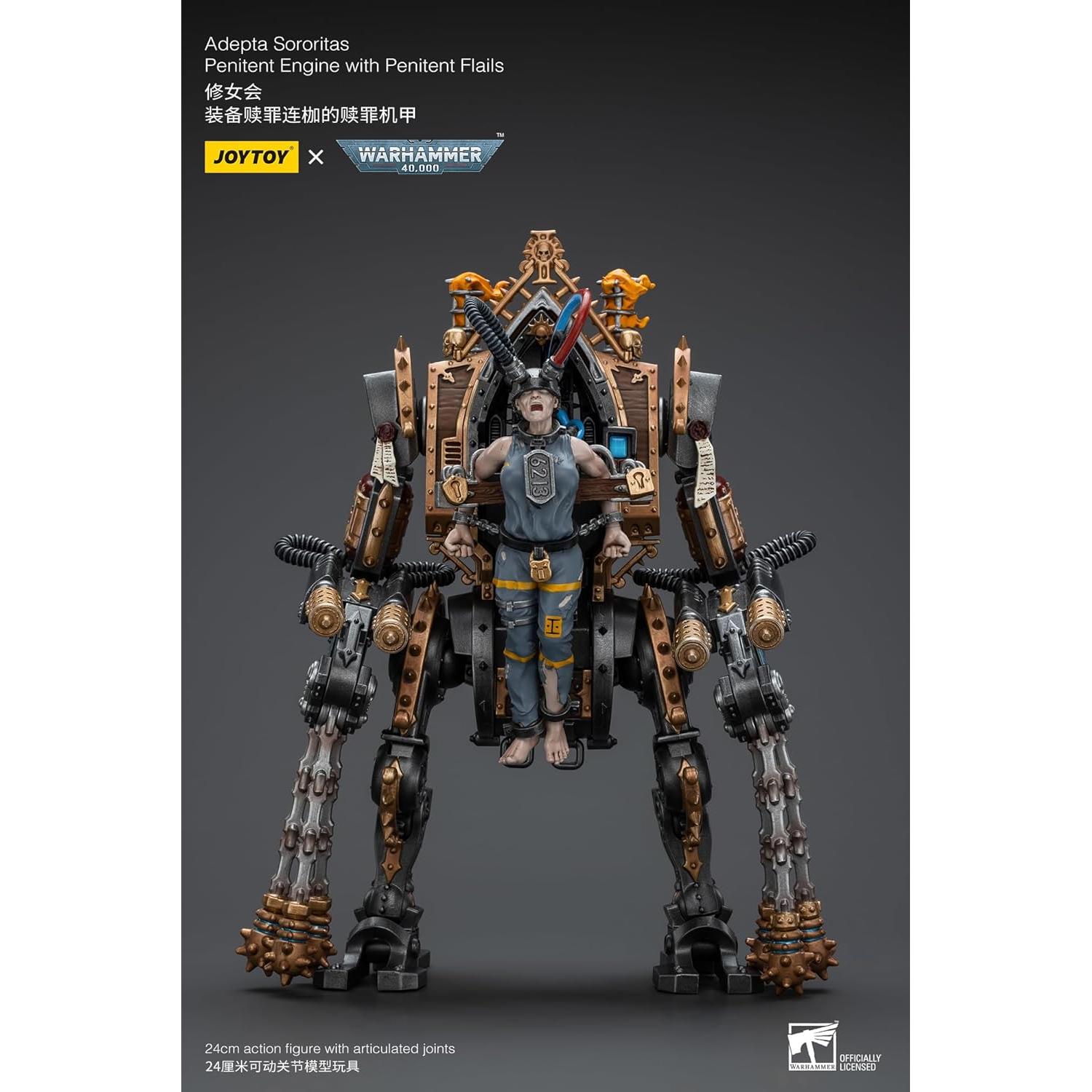 Figura de Acción JoyToy Warhammer 40K Adepta Sororitas 24 cm