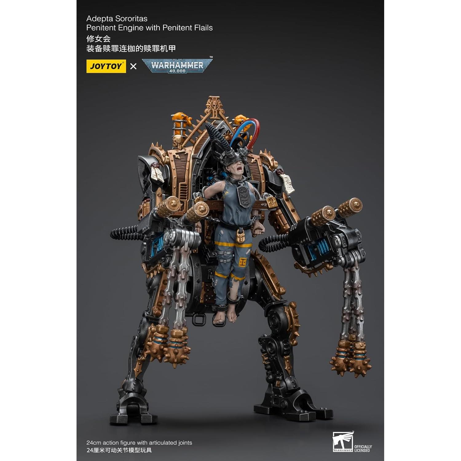 Figura de Acción JoyToy Warhammer 40K Adepta Sororitas 24 cm