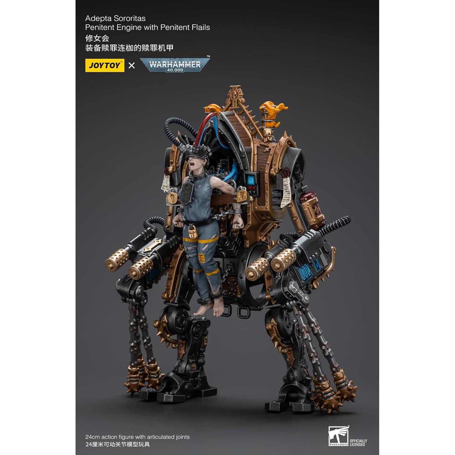 Figura de Acción JoyToy Warhammer 40K Adepta Sororitas 24 cm